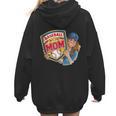 Baseball Mom Mama Mother's In My Baseball Mom Era Women Hoodie Back Print