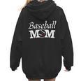 Baseball Mom Mother`s Day Women Hoodie Back Print Baseball Mom Mother`s Day Women Hoodie Back Print