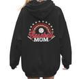Baseball Mom Rainbow Great Team Mom Women Hoodie Back Print Baseball Mom Rainbow Great Team Mom Women Hoodie Back Print