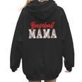 Baseball Mom Retro Groovy Baseball Mama Women Mother's Day Women Hoodie Back Print Baseball Mom Retro Groovy Baseball Mama Women Mother's Day Women Hoodie Back Print