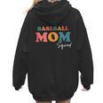 Baseball Mom Squad Boho Cute Back To School Ball Mom Women Hoodie Back Print Baseball Mom Squad Boho Cute Back To School Ball Mom Women Hoodie Back Print
