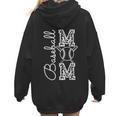 Baseball Mom Tee Leopard Mother's Day Grandma Women Hoodie Back Print Baseball Mom Tee Leopard Mother's Day Grandma Women Hoodie Back Print