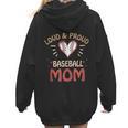Baseball Moms Game Practice Sports School Kids Women Hoodie Back Print Baseball Moms Game Practice Sports School Kids Women Hoodie Back Print
