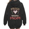 Baseball Moms Mother Kids Girls Boys School Game Women Hoodie Back Print Baseball Moms Mother Kids Girls Boys School Game Women Hoodie Back Print