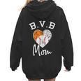 Basketball Volleyball Baseball Mom For Women Women Hoodie Back Print