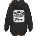 Custom Baseball Mom Number 86 Heart For Mom Women Hoodie Back Print Custom Baseball Mom Number 86 Heart For Mom Women Hoodie Back Print