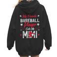 My Favorite Baseball Player Calls Me Mimi For Baseball Mom Women Hoodie Back Print My Favorite Baseball Player Calls Me Mimi For Baseball Mom Women Hoodie Back Print