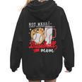 Hot Mess Always Stressed Baseball Mom Women Hoodie Back Print Hot Mess Always Stressed Baseball Mom Women Hoodie Back Print