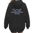 It's Me Hi I'm The Baseball Mom It's Me For Women Women Hoodie Back Print