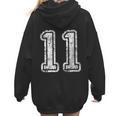 Jersey Number 11 T-Shirt Football Eleven Number Baseball Mom Women Hoodie Back Print Jersey Number 11 T-Shirt Football Eleven Number Baseball Mom Women Hoodie Back Print