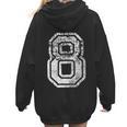 Jersey Number 8 Eight T-Shirt Football Number Baseball Mom Women Hoodie Back Print Jersey Number 8 Eight T-Shirt Football Number Baseball Mom Women Hoodie Back Print