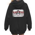 Leopard Baseball Mom Mama Mother's Day Son Daughter Boys Women Hoodie Back Print Leopard Baseball Mom Mama Mother's Day Son Daughter Boys Women Hoodie Back Print
