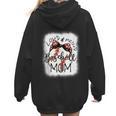 Loud Proud Baseball Mom Mommy Women Hoodie Back Print Loud Proud Baseball Mom Mommy Women Hoodie Back Print