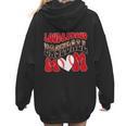 Loud Proud Baseball Mom Red Team Leopard Baseball Mom Squad Women Hoodie Back Print Loud Proud Baseball Mom Red Team Leopard Baseball Mom Squad Women Hoodie Back Print