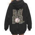 Play Ball Women Graphic Baseball Mom Baseball Women Hoodie Back Print Play Ball Women Graphic Baseball Mom Baseball Women Hoodie Back Print