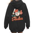 Retro Tis The Season Baseball Mom Baseball Lover Boys Kids Women Hoodie Back Print