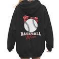 Softball Baseball Mom Floral Tee Mother's Day Women Hoodie Back Print Softball Baseball Mom Floral Tee Mother's Day Women Hoodie Back Print
