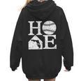 Vintage Baseball Home Florida State Outline Baseball Mom Women Hoodie Back Print Vintage Baseball Home Florida State Outline Baseball Mom Women Hoodie Back Print