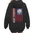 Vintage Baseball Mom Proud Family Summer Baseball Player Women Hoodie Back Print Vintage Baseball Mom Proud Family Summer Baseball Player Women Hoodie Back Print