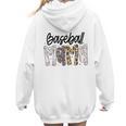 Baseball Mama Coquette Mother's Day Baseball Mom Vintage Women Hoodie Back Print