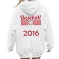 Baseball Mom Since 2016 Women Hoodie Back Print Baseball Mom Since 2016 Women Hoodie Back Print