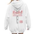 Baseball Mom 99 Number 99 Jersey Team Numbered Jersey Women Hoodie Back Print