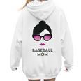 Baseball Mom Activity Mom Women Hoodie Back Print Baseball Mom Activity Mom Women Hoodie Back Print