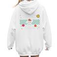 Baseball Mom Cute Retro Look Mothers Will Love Premium Women Hoodie Back Print