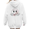 Baseball Mom Era Ball Mom Smile Face Groovy Mother's Day Women Hoodie Back Print Baseball Mom Era Ball Mom Smile Face Groovy Mother's Day Women Hoodie Back Print