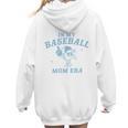 In My Baseball Mom Era Retro Game Day Mama Groovy Season Women Hoodie Back Print In My Baseball Mom Era Retro Game Day Mama Groovy Season Women Hoodie Back Print