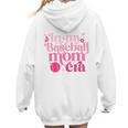 In My Baseball Mom Era Retro Mom Life Mother's Day 2024 Premium Women Hoodie Back Print