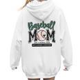 Baseball Mom Green Varsity Baseball Mama Cute Mother's Day Women Hoodie Back Print Baseball Mom Green Varsity Baseball Mama Cute Mother's Day Women Hoodie Back Print
