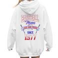 Baseball Mom Loud & Proud Since 1977 Premium Women Hoodie Back Print Baseball Mom Loud & Proud Since 1977 Premium Women Hoodie Back Print