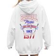 Baseball Mom Loud & Proud Since 1977 Raglan Baseball Tee Women Hoodie Back Print Baseball Mom Loud & Proud Since 1977 Raglan Baseball Tee Women Hoodie Back Print