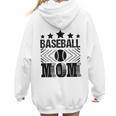 Baseball Mom Baseball Lover Mom Women Hoodie Back Print