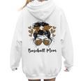 Baseball Mom Baseball Player Mom Women Hoodie Back Print