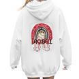 Baseball Mom Rainbow Boho Mommy Premium Women Hoodie Back Print Baseball Mom Rainbow Boho Mommy Premium Women Hoodie Back Print