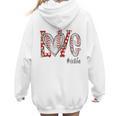 Baseball Mom Shirt Heart Love Baseball Cicilife Women Hoodie Back Print