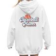 Baseball Mom And Sweet For Moms Vintage Font Women Hoodie Back Print Baseball Mom And Sweet For Moms Vintage Font Women Hoodie Back Print
