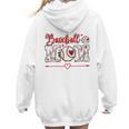 Baseball Mom T-Ball Moms Ball Player Moms Ballpark Mama Women Hoodie Back Print