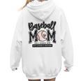 Baseball Mom Varsity Baseball Mama Cute Mother's Day Women Hoodie Back Print Baseball Mom Varsity Baseball Mama Cute Mother's Day Women Hoodie Back Print