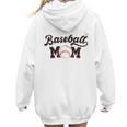 Baseball Mom Baseball Women Hoodie Back Print