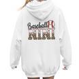 Baseball Nini Women BallPark Nini Baseball Mom Mother's Day Women Hoodie Back Print Baseball Nini Women BallPark Nini Baseball Mom Mother's Day Women Hoodie Back Print