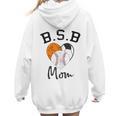 Basketball Soccer Baseball Mom For Women Women Hoodie Back Print