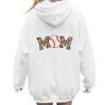 Catcher Mom Baseball Mom Leopard Game Day Women Hoodie Back Print Catcher Mom Baseball Mom Leopard Game Day Women Hoodie Back Print