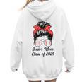 Class Of 2025 Baseball Mom Senior Graduation Graduate Women Women Hoodie Back Print Class Of 2025 Baseball Mom Senior Graduation Graduate Women Women Hoodie Back Print