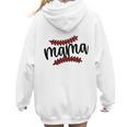 Custom Hustle Tball Tee Ball Baseball Mom Women Hoodie Back Print