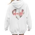 Cute Baseball Mom Heart Mother's Day Sport Mama Mom Life Women Hoodie Back Print Cute Baseball Mom Heart Mother's Day Sport Mama Mom Life Women Hoodie Back Print