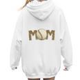 Cute Baseball Mom Leopard Print Mom For Mother's Day Women Hoodie Back Print Cute Baseball Mom Leopard Print Mom For Mother's Day Women Hoodie Back Print