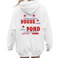 Cute Ducks On The Pond Cute Baseball Mom T-Shirt Women Hoodie Back Print Cute Ducks On The Pond Cute Baseball Mom T-Shirt Women Hoodie Back Print